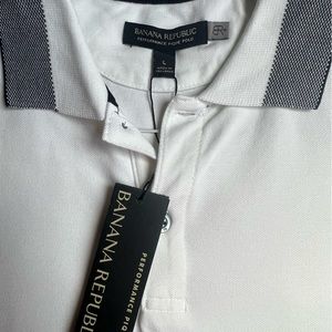 Banana Repulics Men’s Performance Pique Polo